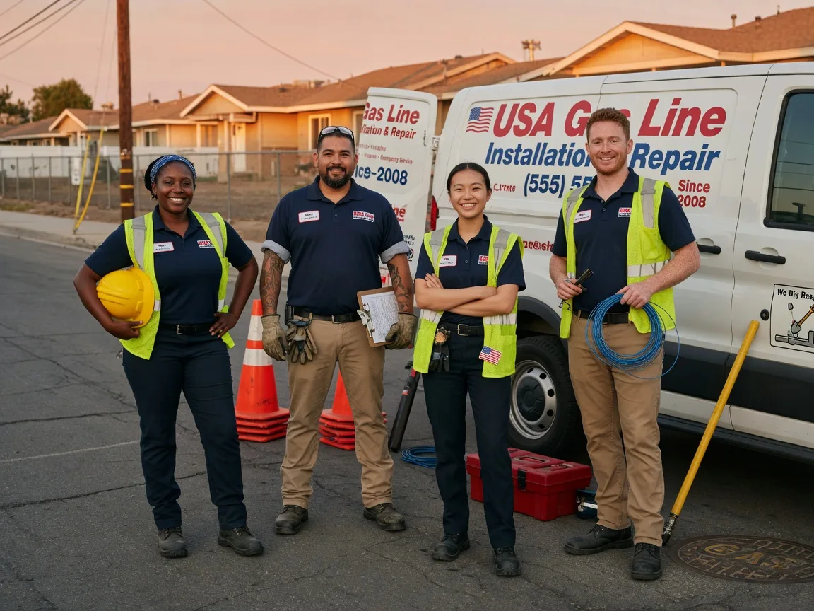 Gas Line Installation company in La Jara, NM